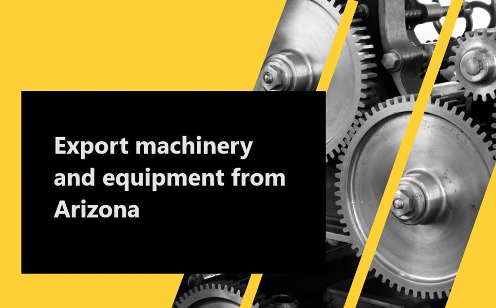 SBDCSV's tweet image. Join us for an insightful webinar on export!
Arizona's export market soared to $27.3 billion in 2022, and exports held strong at $26.5 billion by November 2023. Learn how to explore overseas markets and export electrical machinery &amp;amp; parts.
Register here: bit.ly/SBDC-Machinery…
