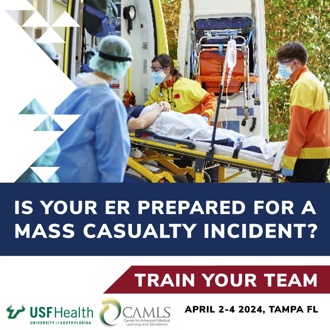 No community is immune from disaster. But as emergency clinicians, you can prepare your team for the worst with this timely training April 2-4, 2024 in Tampa, FL. Spots are limited, so secure your place now: bit.ly/3uq5YCF