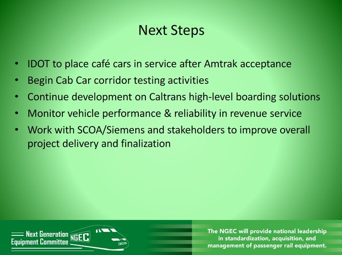 IDOT to place cafe cars in service after Amtrak acceptance