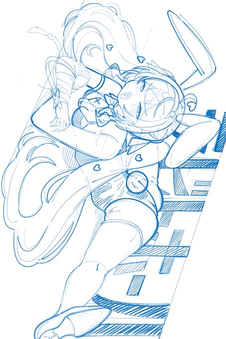 ラビットホールミク描いてる 