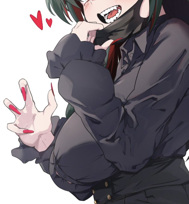 あんまり自分の絵に言及するのも恥ずかしいけど今回のこの部分の
・歯の見える口元
・おっぱいのタプっとした感じ
・四本指
が癖で描けてよかった 