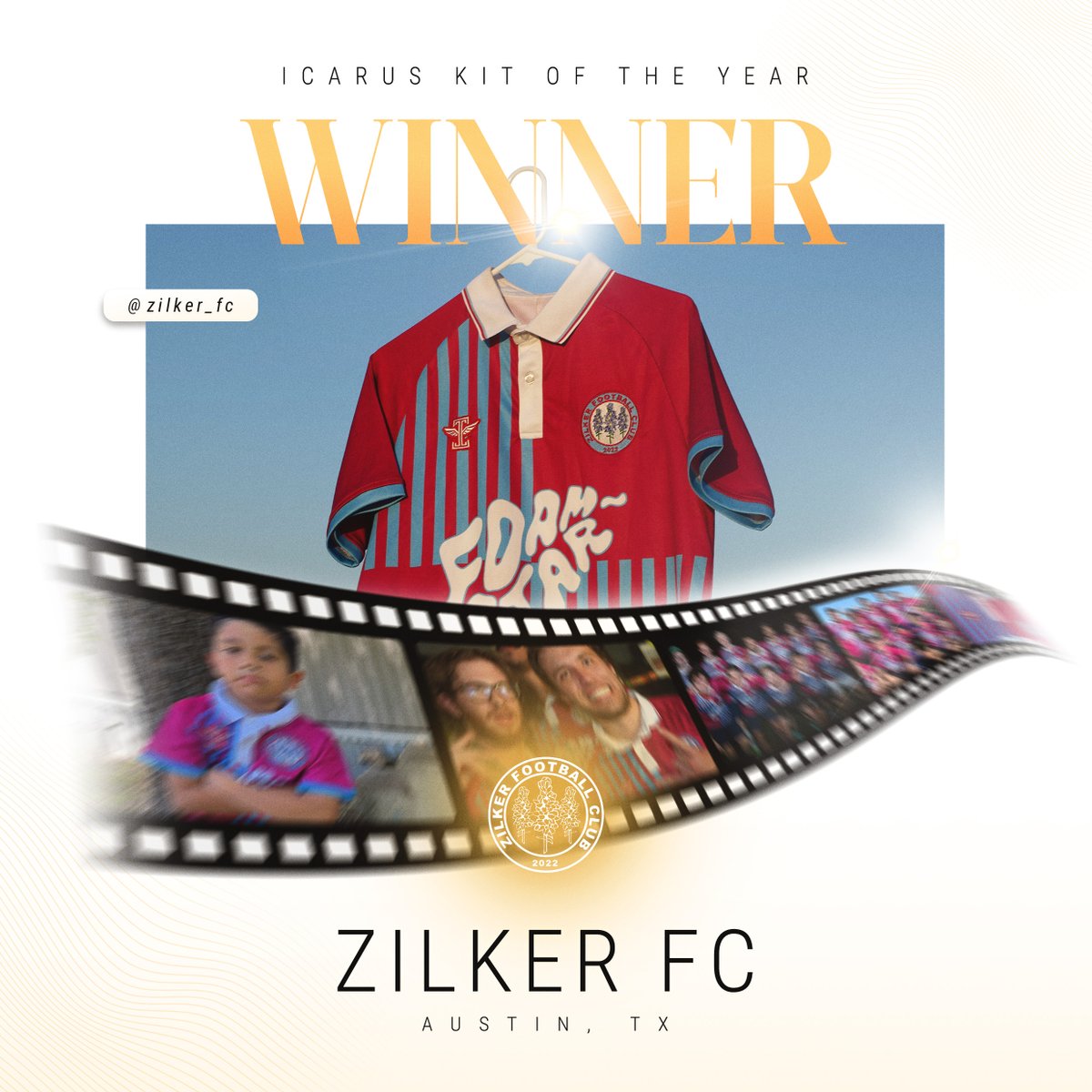 In the hottest contested sports bracket you’ll see (until next month), we pitted Icarus kits from all around the globe against each other (in a friendly way), and nearly 600 of you voted for your winner...

Zilker FC!