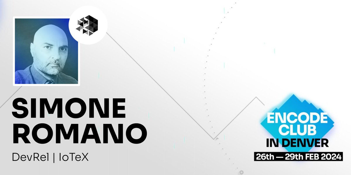 @nic_lemniscap @Lemniscap @banescusebi @Quantstamp @ChainproofDAI 🤘 Interested in DeCentralised Physical Infrastructure Networks? @zimne1 is going to show you how to build a DePIN on @iotex_io!