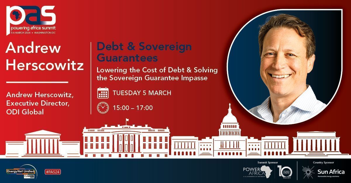 ODI_Global's tweet photo. Coming up on 5 March 🗓️ 

Our North America Executive Director @aherscowitz is speaking at @EnergyNet_Ltd's Powering Africa Summit in Washington, D.C., which will examine capital flows underpinning the energy system.

Find out more about #PAS24 &amp; register: https://t.co/uoGQOop6dE https://t.co/PNrmZXS7yA