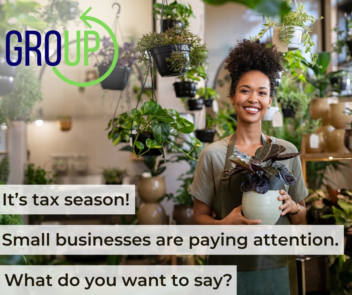 It's tax season! Small businesses are paying attention. What do you want to say?

#tax #taxseason #taxes