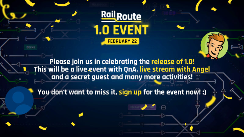 ONE DAY LEFT! 🤯

Join us celebrating the 1.0 release, by joining the release stream tomorrow on February 22nd! 🥳

Press the "Set a reminder"-button now so you are ready for tomorrow! ➡bit.ly/3SBVMA6