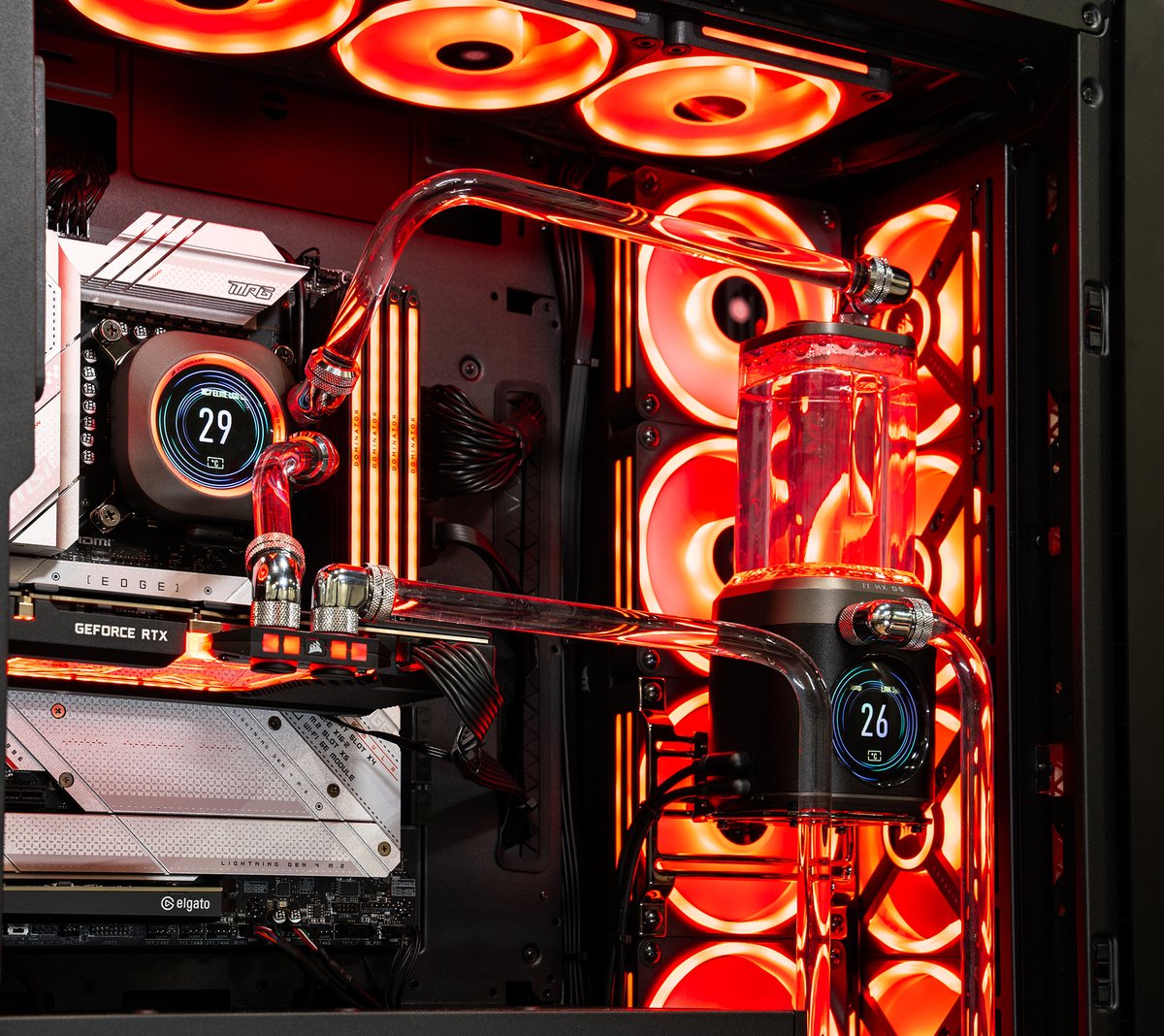 Watercooled? Hard line? 4090? iCUE LINK? What more can you ask for? 😍 #BuildoftheWeek