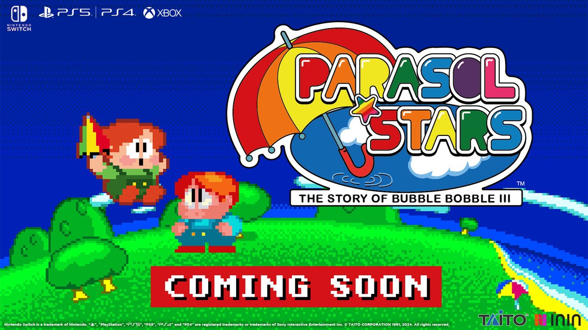 PCエンジン    パラソルスター Parasol Stars (パラソルスター) - PC Engine 230 - YouTube