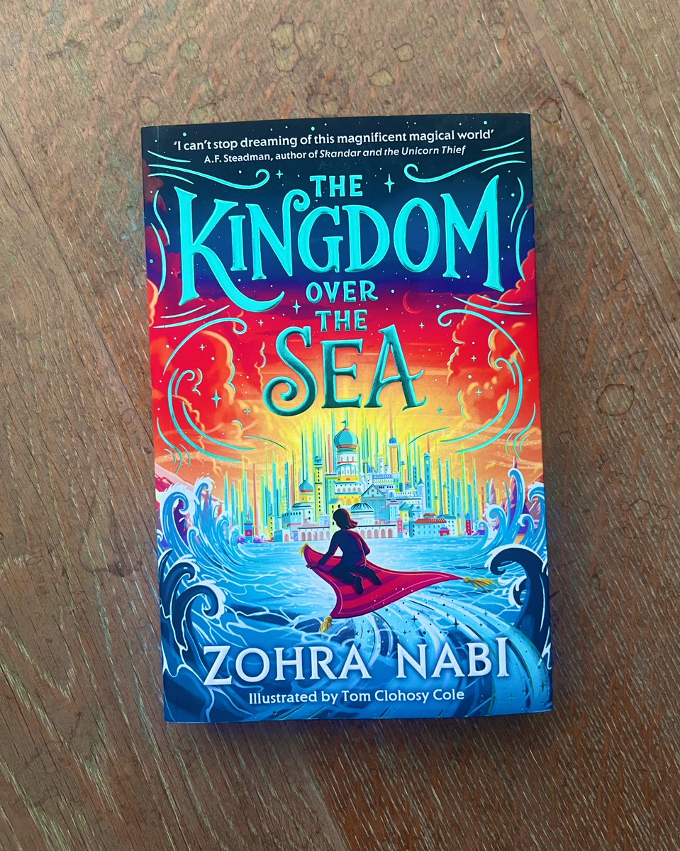 I met @Zohra3Nabi in Waterstones Piccadilly about a year ago…. She signed her book for me. And now finally I’ve read it! 🙌 And it’s been well worth the wait. Beautifully crafted characterisation, gorgeous settings, a transformative plot & oodles of magic. 💫