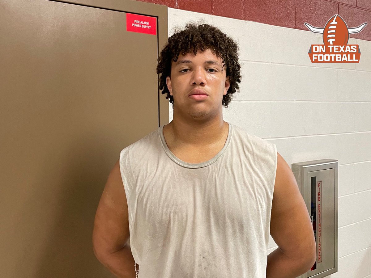 CJ Vogel (@cjvogel_otf) on Twitter photo Had a great time chatting with 2026 Pflugerville Weiss iOL Jerald ‘JJ’ Mays (<a href="/JeraldJJMays/">Jerald “The One” Mays</a>) this morning. Very bright future on and off the field.
Had high praise for Coach Kyle Flood at #Texas: “I always really like it up there at Texas. I love Coach Flood and how he coaches.” Had a great time chatting with 2026 Pflugerville Weiss iOL Jerald ‘JJ’ Mays (<a href="/JeraldJJMays/">Jerald “The One” Mays</a>) this morning. Very bright future on and off the field.
Had high praise for Coach Kyle Flood at #Texas: “I always really like it up there at Texas. I love Coach Flood and how he coaches.”