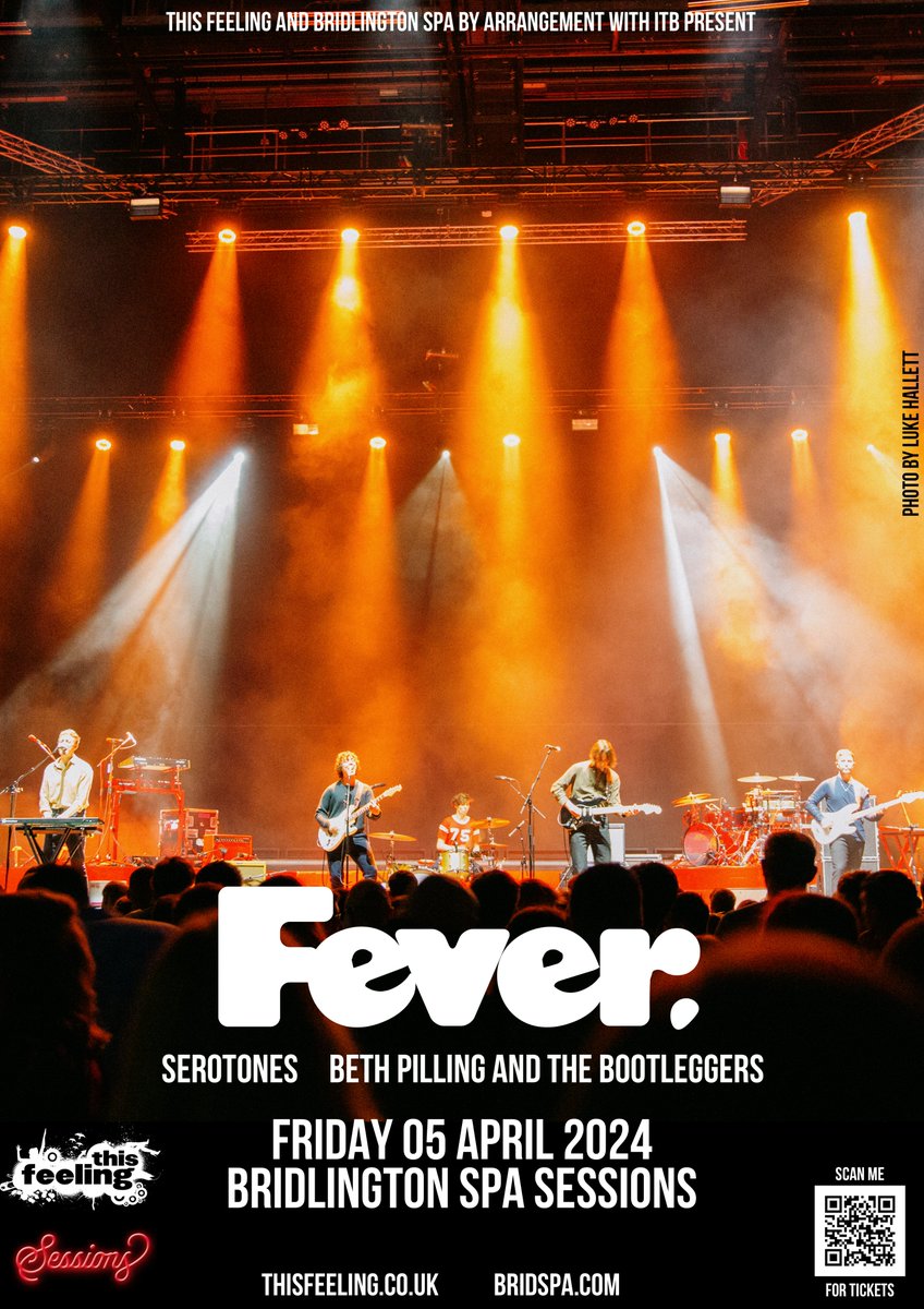 Serotones (@serotonesuk) on Twitter photo We're pleased to announce that we'll be supporting <a href="/feverbanduk/">Fever</a> when they play <a href="/bridspa/">Bridlington Spa</a> on the 5th of April.
This will be our first gig outside of our home town in over 18 months, would be great to see you there!
TICKETS:
serotones.com
<a href="/This_Feeling/">This Feeling</a> We're pleased to announce that we'll be supporting <a href="/feverbanduk/">Fever</a> when they play <a href="/bridspa/">Bridlington Spa</a> on the 5th of April.
This will be our first gig outside of our home town in over 18 months, would be great to see you there!
TICKETS:
serotones.com
<a href="/This_Feeling/">This Feeling</a>
