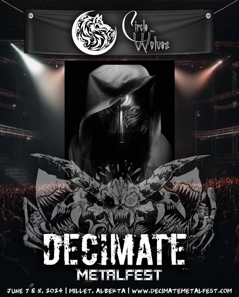 🔊 ANNOUNCEMENT: Decimate Metalfest 2024 proudly presents a New Gothic... Circle The Wolves. 🎸 Circle The Wolves is geared up to bring their powerful sound and charismatic stage presence, promising a memorable experience for all metalheads in attendance! 🤯🔊 Fronted by a