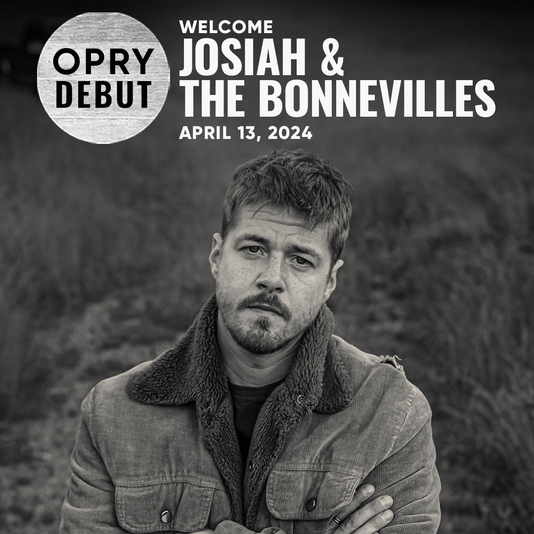 Bonnevilles, we will be making our Opry Debut on April 13th. I cannot believe this. Thank you so much @opry, you have made this East Tennessee boy's dreams come true.