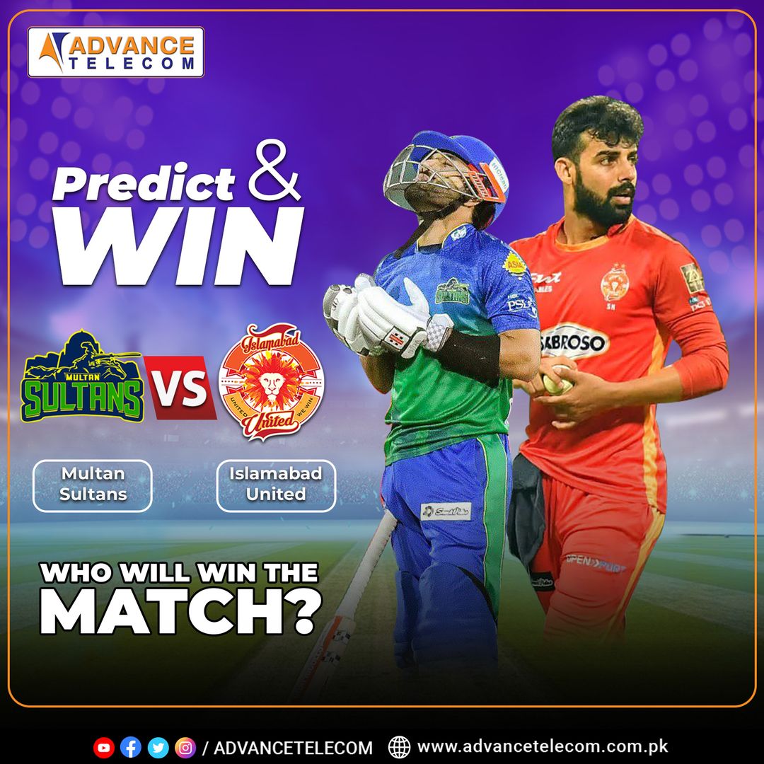 advancetelecom's tweet photo. Predict and Win
Follow the steps
1. Like our Post
2. Follow us
3. Retweet our post
4. Comment your Prediction
5. Tag 5 friends
6. Daily two random lucky winners will be picked for Rs. 500 coupon code which can be redeem on our official website on shopping of worth Rs. 4000/- https://t.co/ntxzCZNyxX