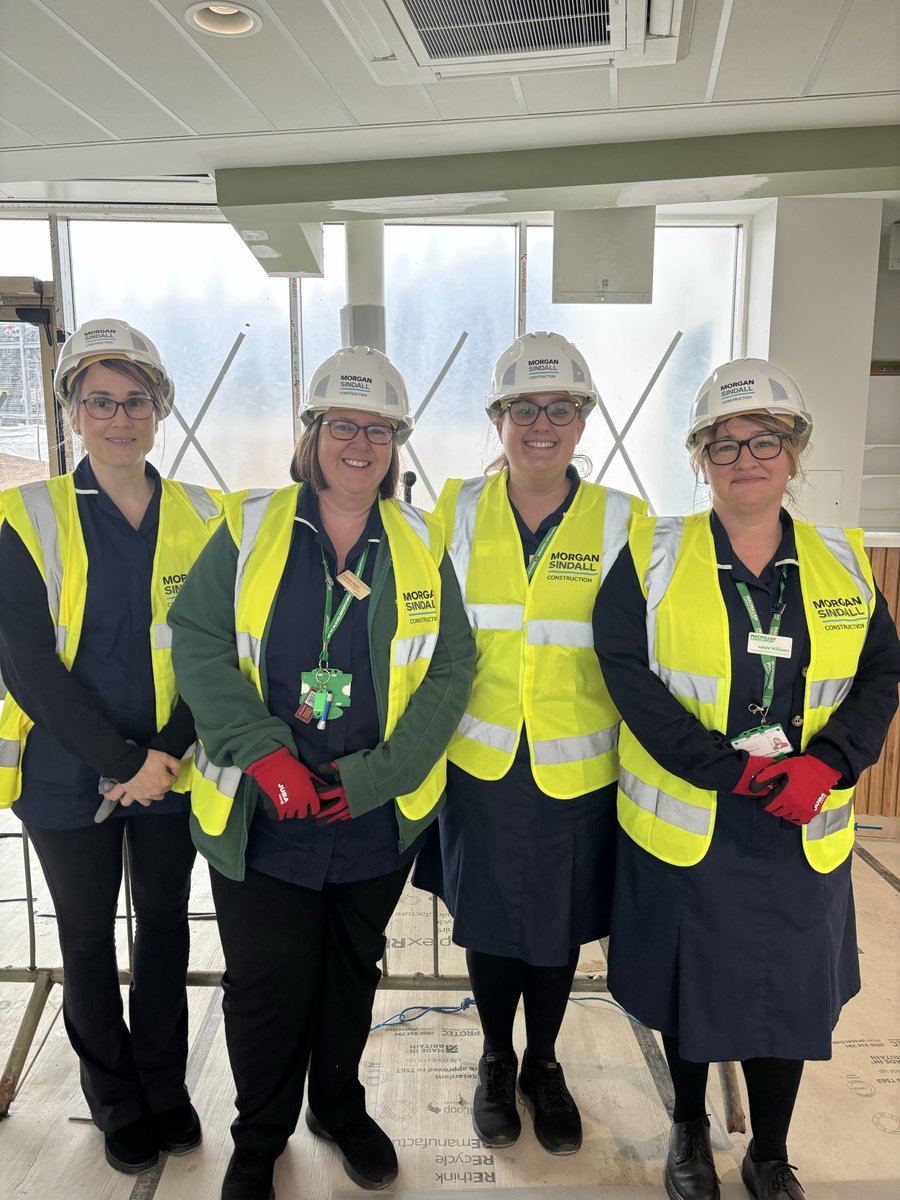 Last week, our Cancer Centre team were able to take a sneak peek inside the new Radiotherapy Centre currently under construction. Oxford University Hospital will run the Radiotherapy service at Milton Keynes. Read more: mkuh.nhs.uk/mkview/news/ox…