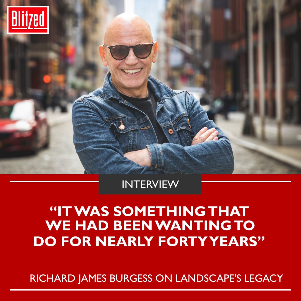 With the recent release of new anthlology 'Landscape A Go-Go', in the new Blitzed we speak to producer, musician and co-founder of @Landscape_band @richardjburgess on the band's legacy.🎹🖤 Subscribe to Blitzed today! 🔥 blitzedmag.com/subscribe/