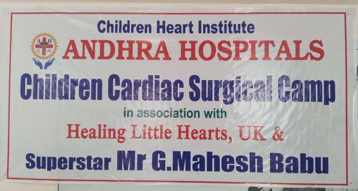 Four children underwent heart surgery during Andhra Hospitals camp this week with Healing Little Hearts , UK. All are recovering well and are ready for discharge. Grateful to the team of Healing Little Hearts and Andhra Hospitals. 🙏 #MBForSavingHearts ♥️