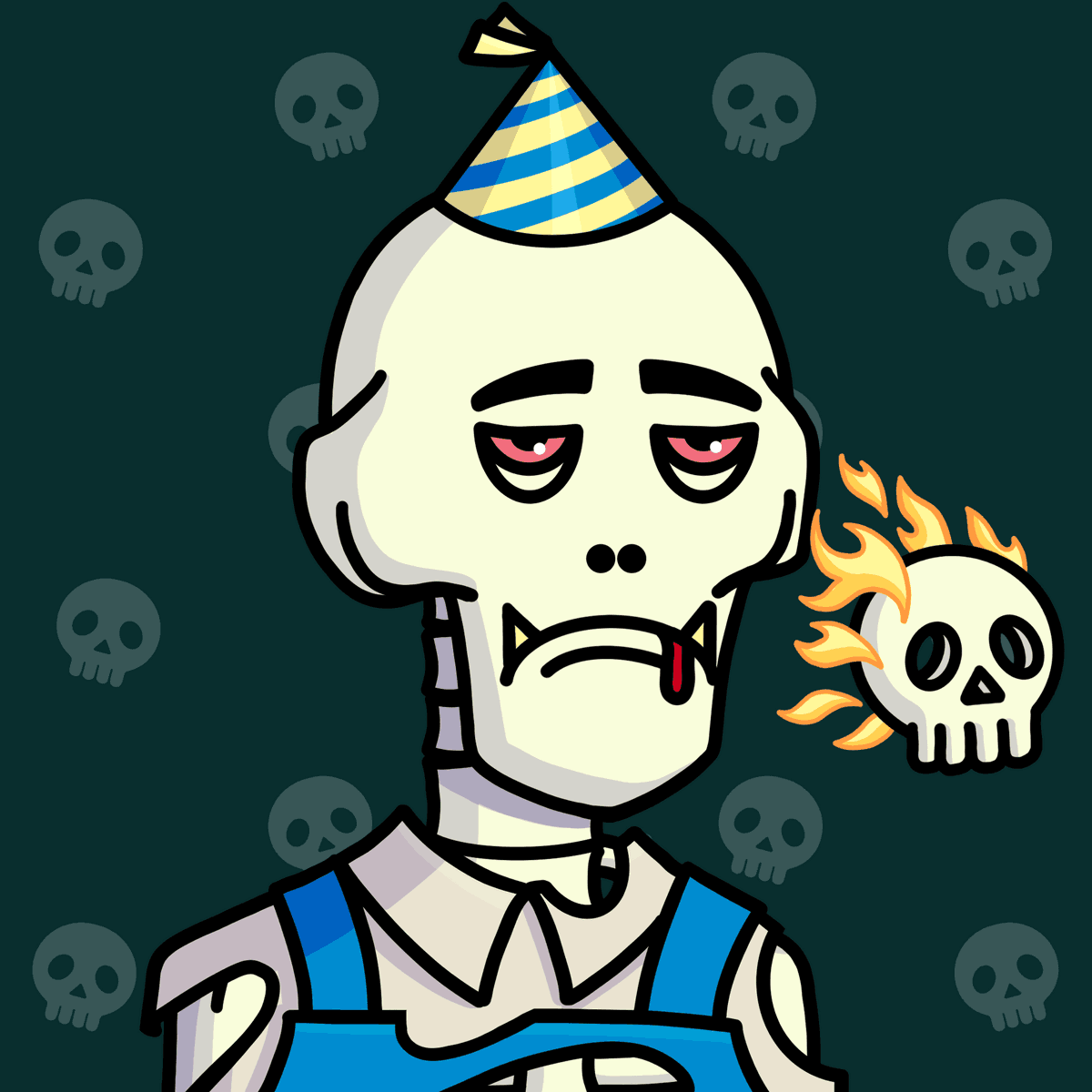 psyccal's tweet photo. @Angeliki_NFT @Mr_HmmmNFT nice to see you in monsterland 🔥
  welcome back ay! I didn't even know that you were helping them in the start o:

&amp; thanks for the intro ~ I didn't know how it minted, but I got one last year 💀🔥❤️ https://t.co/Pkm0xrZs3S