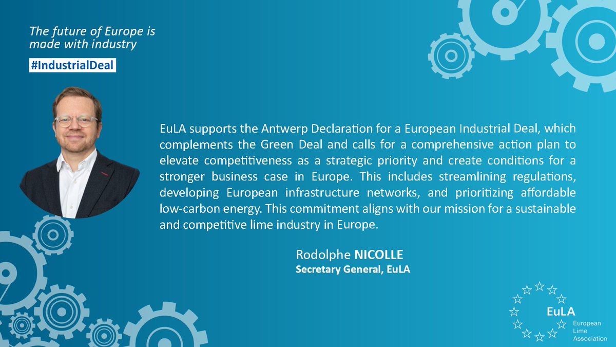 #AntwerpDeclaration presented today, outlines 10 concrete actions, from integrating the #IndustrialDeal into the broader #EuropeanStrategicAgenda while complementing the #GreenDeal to fostering innovation and ensuring raw material self-sufficiency 
Join➡️🔗shorturl.at/cquBS