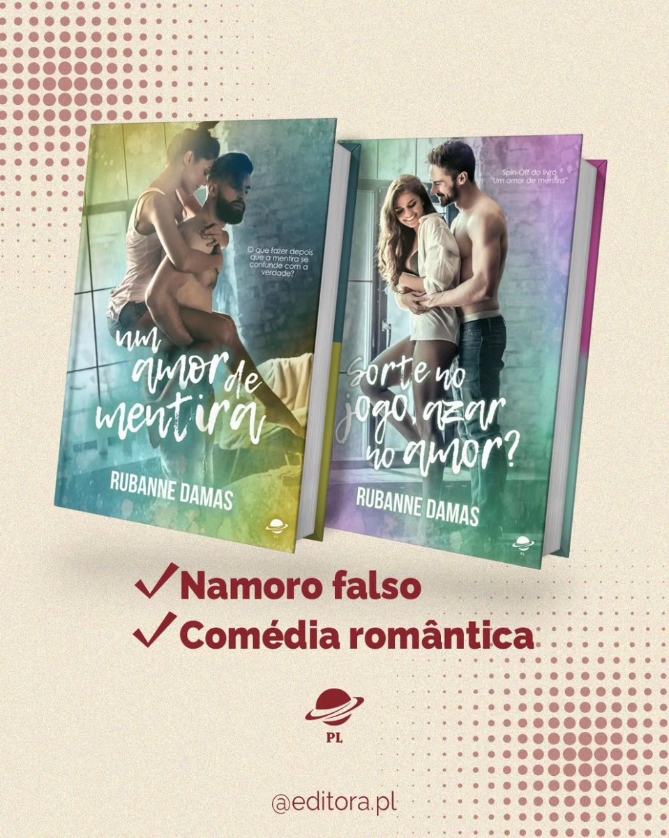 Editora_PL's tweet image. Não perca a chance de se perder em um mundo de romance e diversão com nossos livros de comédia romântica e namoro fake!

📚Um amor de mentira

📚Sorte no jogo, azar no amor?

Autora Rubanne Damas
