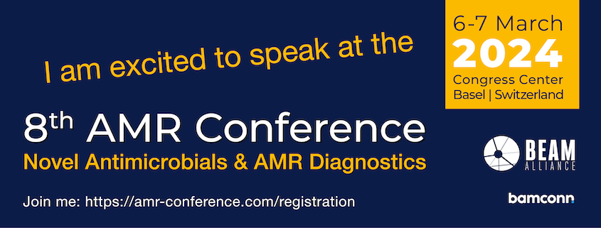 obulytix's tweet photo. We are excited to join and to speak at this exciting forum for the AMR community #AMRconference https://t.co/ALaKkmYemw