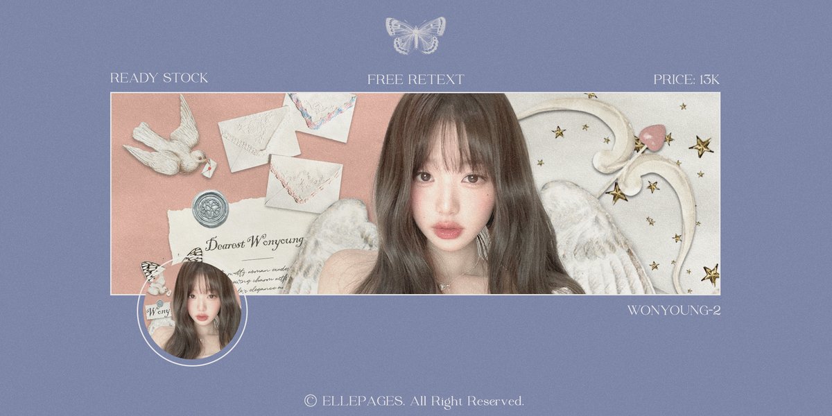 Help repost? Thank you!

Halo! Aku punya layout ready Wonyoung dari foto terbarunya dengan harga 13K/each dan akan dapat ava png. Free retext juga, jika berminat untuk take boleh ketuk DM aku! 🎀 

#zonauang #zonaba