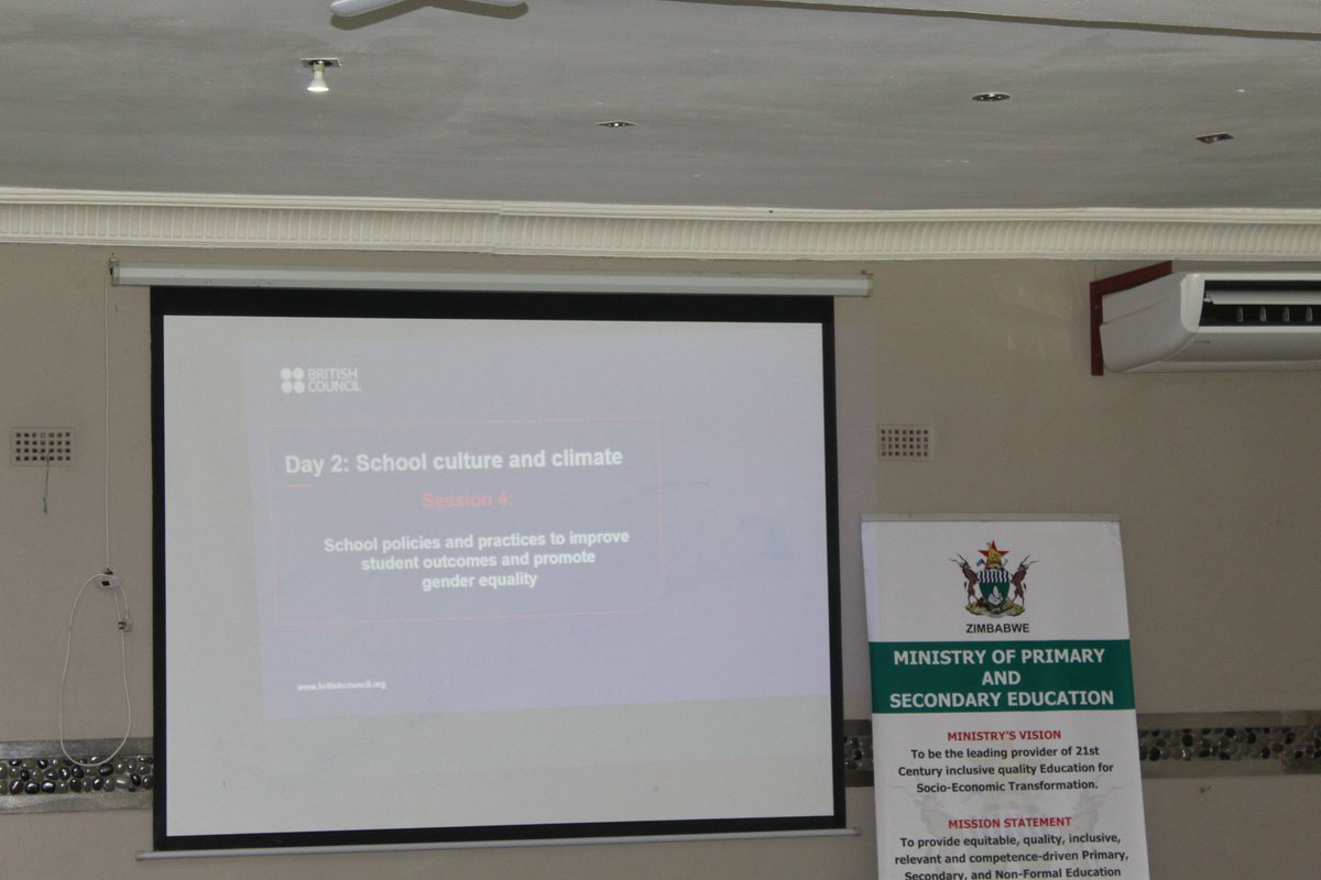 MoPSEZim's tweet photo. It's Day 2 of the Leading Learning for Gender Equality, #LLGE, workshops in Chiredzi, Nyanga &amp; Rushinga and school leaders are being taken through creating a school culture and climate that enhances student outcomes and promotes gender equality. @InfoMinZW @zwBritish @taundoro https://t.co/KmsZqX3oIb