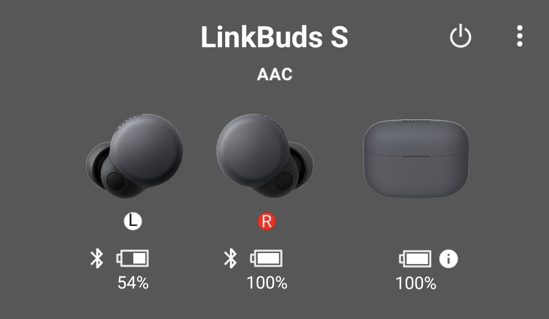haOOO153's tweet photo. LinkBuds S
左耳の方が明らかおかしい
音はならないし、何よりバッテリーが1秒毎に5%刻みでなくなってる(笑)
なにこれ故障？？(笑) https://t.co/IpZOqAnHbG