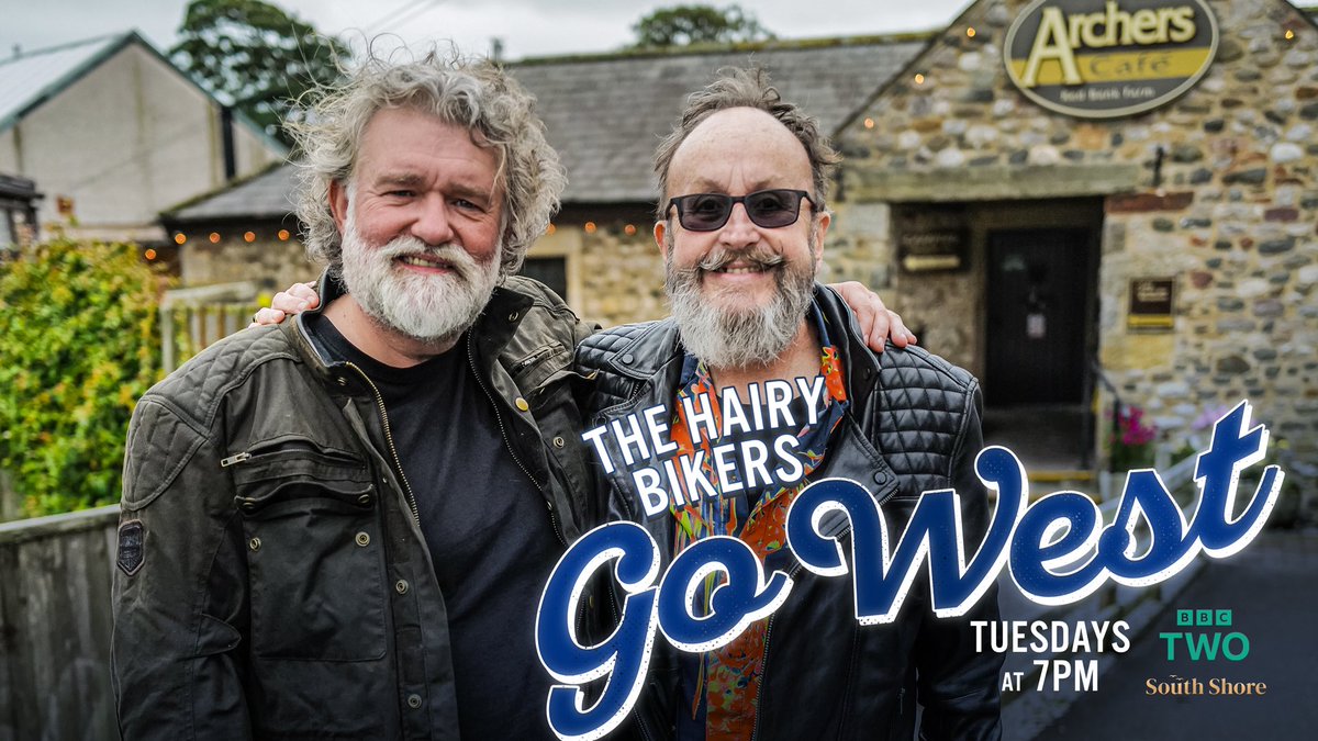 TONIGHT 7pm BBC 2 it’s Episode 3 of #thehairybikersgowest and this time The @HairyBikers arrive in Dave’s home county, Lancashire, to take an emotional trip down memory lane. You don’t want to miss it!! 🏍️🏍️ #hairybikers #bbctwo