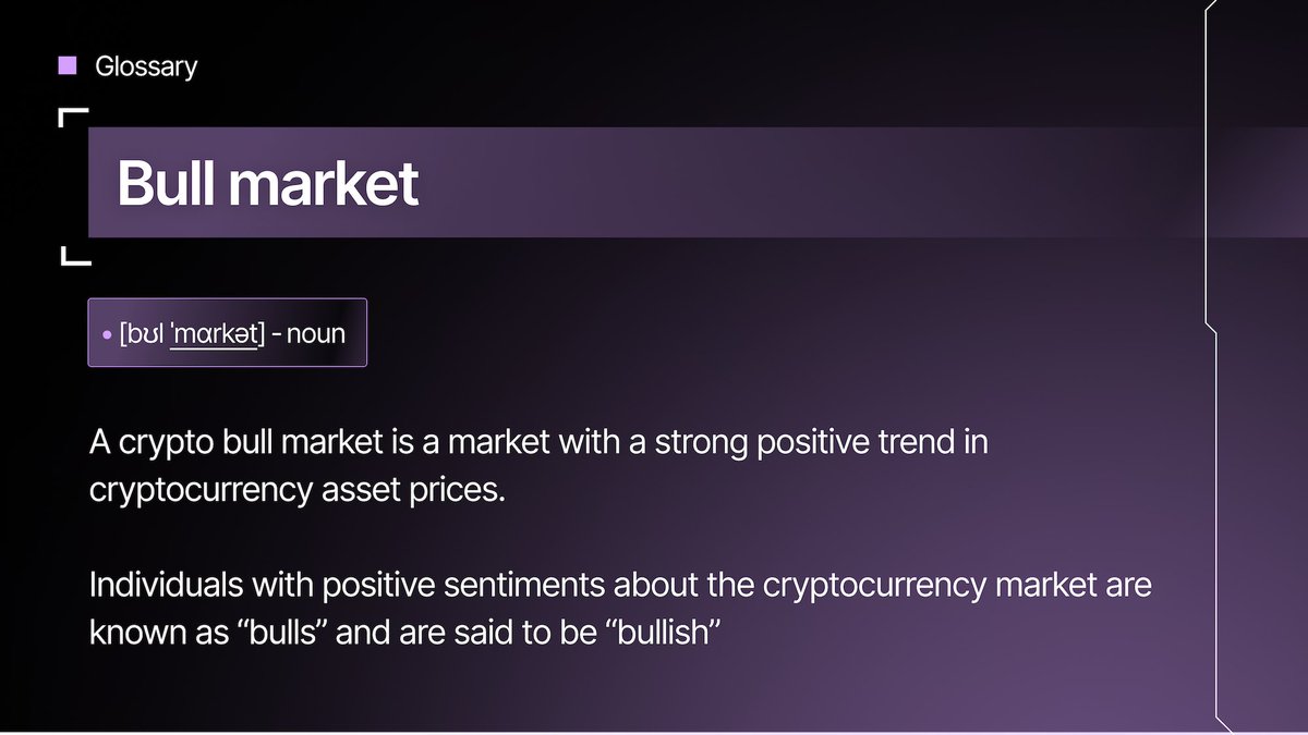 🐂 A bull market is a period of sustained upward trends, when asset prices are steadily increasing.

Do you think the bull market has returned?