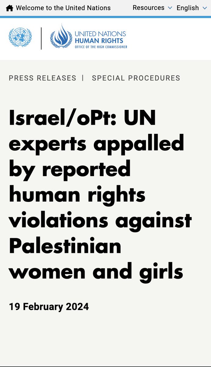 muhammadshehad2's tweet photo. 24 hours later &amp; NOT A SINGLE mainstream media outlet mentioned ONE word about the UN statement on Israel's weaponization of rape &amp; sexual violence against kidnapped Palestinian women.

BBC, CNN, NYTimes, the Guardian, Washington Post... 🙈🙉🙊

This was NEVER about feminism! https://t.co/hqAXbJBa5i