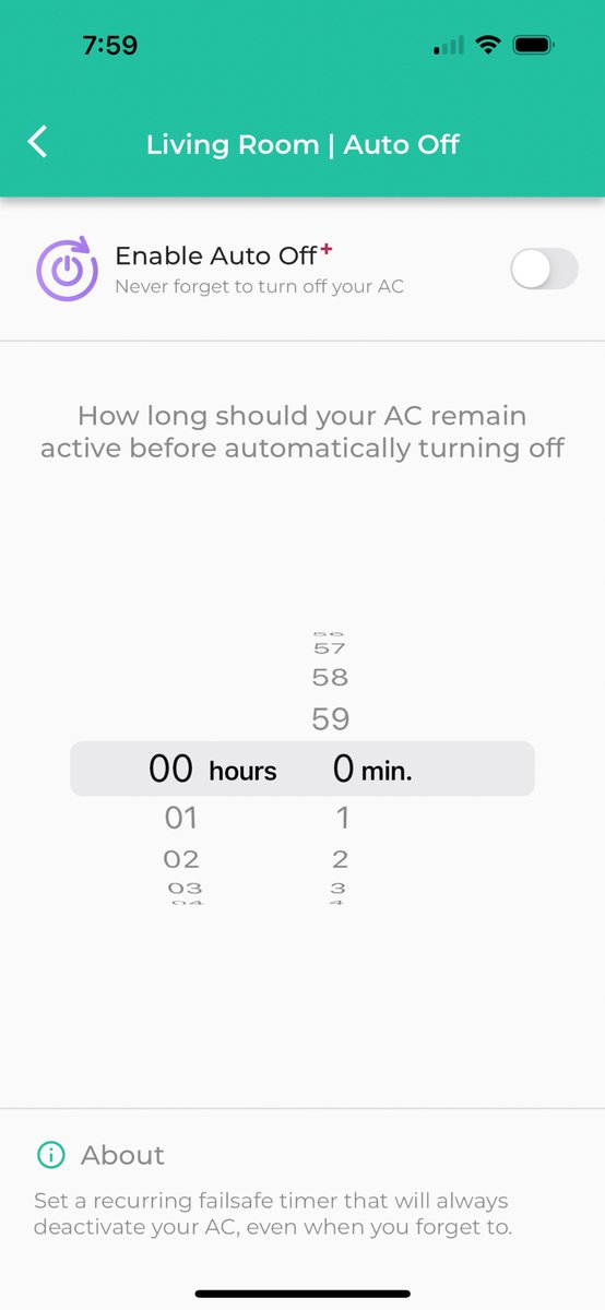 AlainFV's tweet photo. @jammasternate I don’t use this feature but it’s possible with Sensibo. I have one for every AC unit in our airbnb. Peace of mind of being able to check temperature in every room and turn on/off ACs remotely. https://t.co/FURAXlj99F