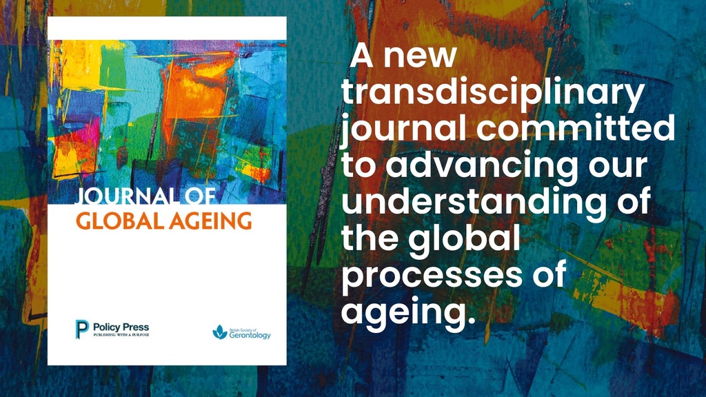 Interdisciplinary gerontologists, now is your time to shine! 🌟
We’re calling for ageing research from across #DevelopmentStudies, #EnvironmentalScience, #PublicHealth & more policy.bristoluniversitypress.co.uk/journals/journ… 
@EnvHum_Network #Gerontology