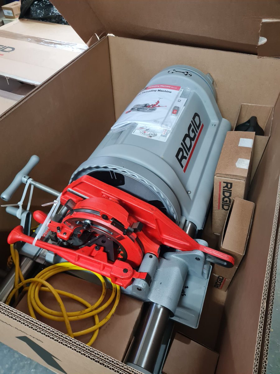 Pipetools's tweet image. The RIDGID 1224, unveiled 🔥🔥

Ready to drive precise threaded connections across 1⁄4”- 4” pipe and 1⁄4” - 2” bolts without slowdown? Well, this is the threader you need in your life.

#ridgid1224 #ridgidthreader #threadingmachine #pipethreading