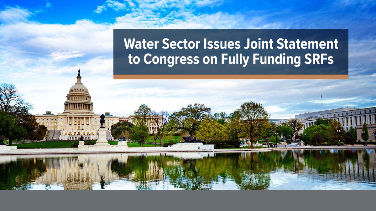 Reliable federal investment in funding sources such as State Revolving Funds helps both large and small utilities with low-interest financing for major capital improvements projects to support quality of life. bit.ly/4bCMFXD

#Engineering #Infrastructure #Sustainability