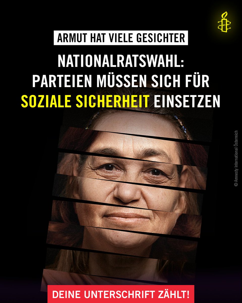 AmnestyAustria's tweet photo. Unterschreib jetzt: https://t.co/uZt80Lrtam
Viele Hürden führen dazu, dass Menschen ihr Recht auf #Sozialhilfe #SHGG nicht wahrnehmen. Einer Studie aus dem Jahr 2020 zufolge stellten in #Österreich ~30% aller anspruchsberechtigten Haushalte keinen Antrag. #ArmuthatvieleGesichter https://t.co/iKCDej6UHW
