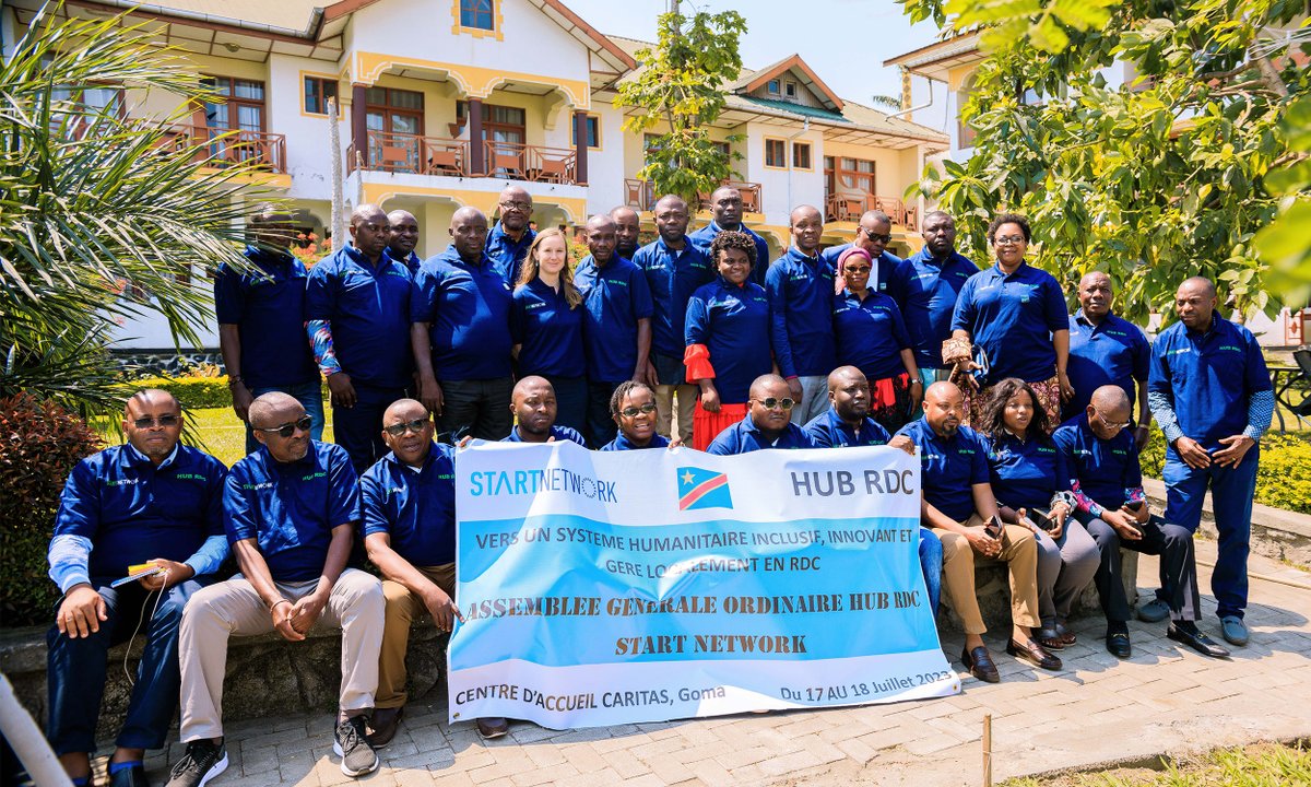 hub_rdc's tweet image. Assemblée générale ordinaire de Hub RDC Start Network au centre Caritas Goma du 17 au 18 Juillet 2023