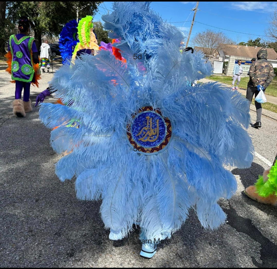 Sojurner19thSt2's tweet photo. #NOLA this costume and intricate beadwork was designed and crafted by the hands of an #MGTGCC in #NewOrleans. The interior of #MosqueMaryam was her inspiration! Amazing! https://t.co/qwI7750Fen