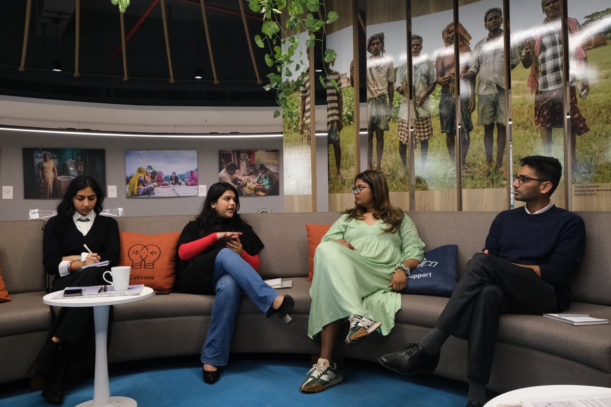 We were delighted to host the Next Generation India Fellows at the CEEW office today!

A part of the <a href="/unfoundation/">United Nations Foundation</a>'s @ourfutureagenda mission to have young people at the forefront of shaping our future, the fellows participated in engaging, insightful and collaborative