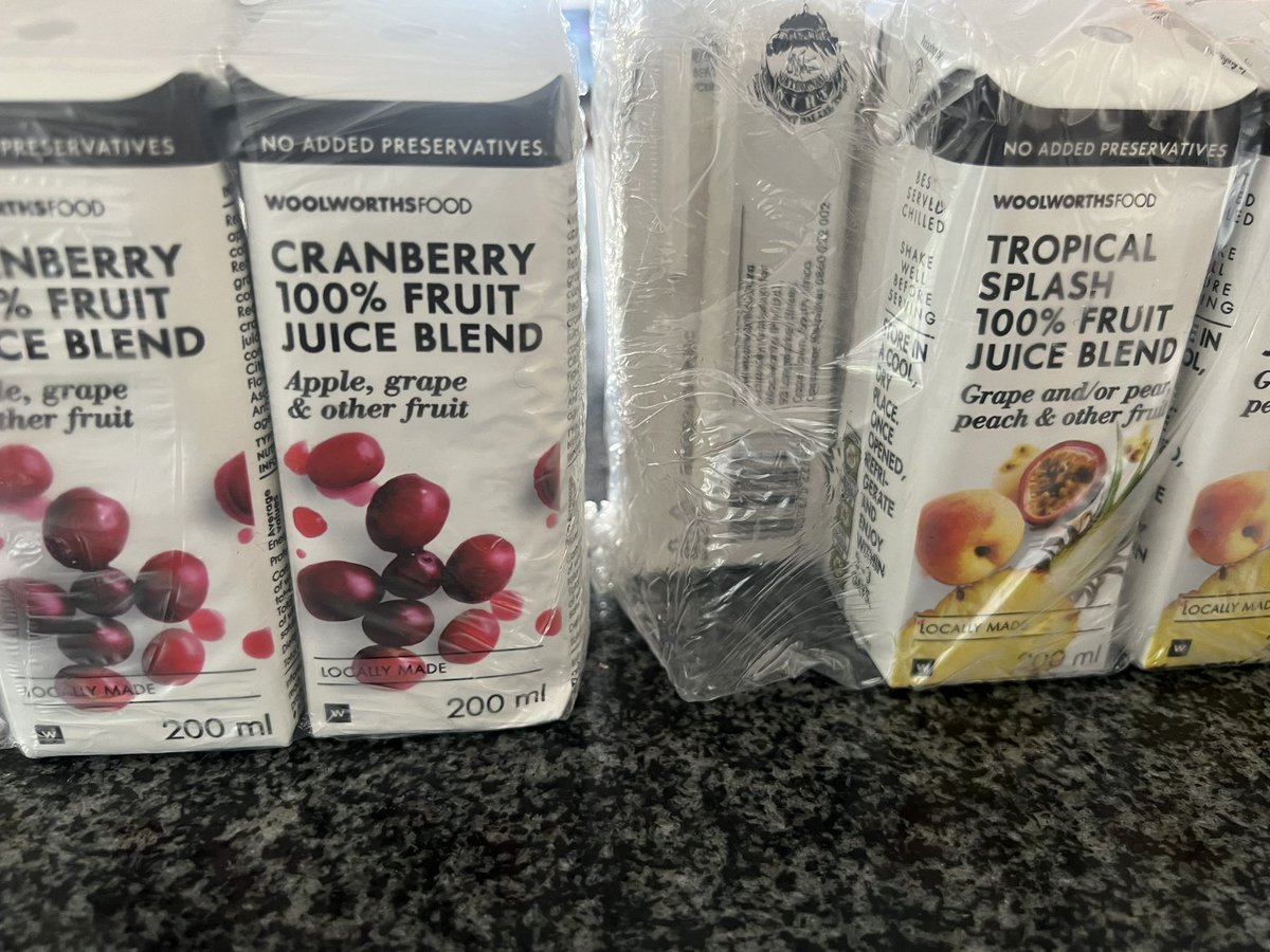 Oh <a href="/WOOLWORTHS_SA/">Woolworths SA</a> ….u just broke my heart💔…cos what is this?

Why r u not recalling these juices?Black &amp;whitish stuff coming out of it…

Also what should I do now with these 10 small juices-F4- bought last week (have receipt) can’t trust it for my daughter drink it anymore!😢