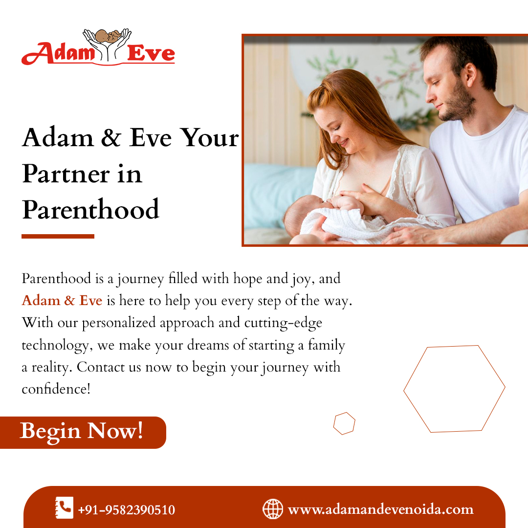 Start your family's story with us.  Adam and Eve Noida: making dreams of parenthood a reality. 
𝗕𝗼𝗼𝗸 𝗬𝗼𝘂𝗿 𝗙𝗶𝗿𝘀𝘁 𝗙𝗿𝗲𝗲 𝗔𝗽𝗽𝗼𝗶𝗻𝘁𝗺𝗲𝗻𝘁:
𝗖𝗮𝗹𝗹 +𝟵𝟭-𝟳𝟲𝟲𝟵𝟴𝟬𝟱𝟲𝟬𝟬 
#newbeginnings #creatingfamilies #fertilitysolutions