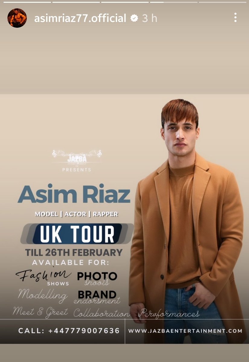 CarpeDiem23A's tweet photo. First Asim's UK tour and then the release of Yaara Dildaara, these are some fun times for Asim Riaz fans😎

#AsimRiaz #AsimSquad https://t.co/udjz8EkUGm