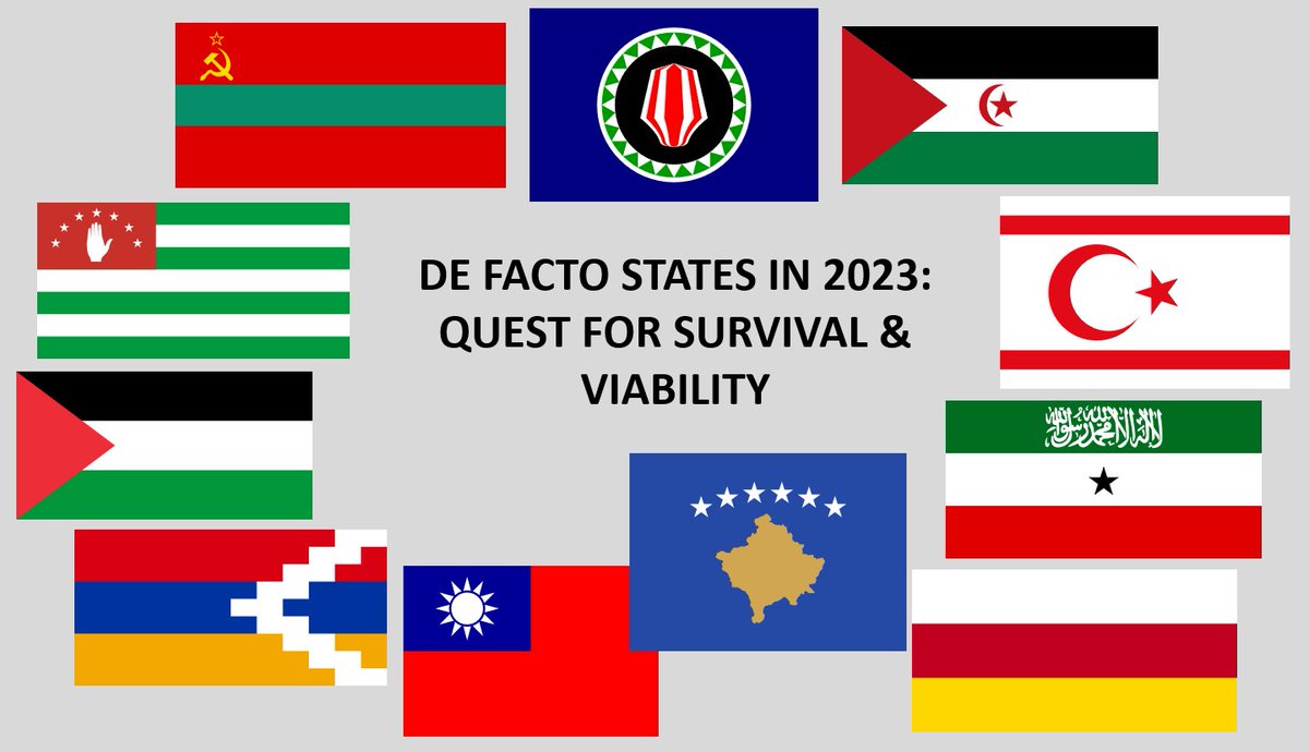 New BlogPost on the developments in the lesser recognised world in 2023

By: Kristel Vits

Overview of 2023: De Facto States’ Quest for Survival and Viability

See at defactostates.ut.ee/blog/overview-…