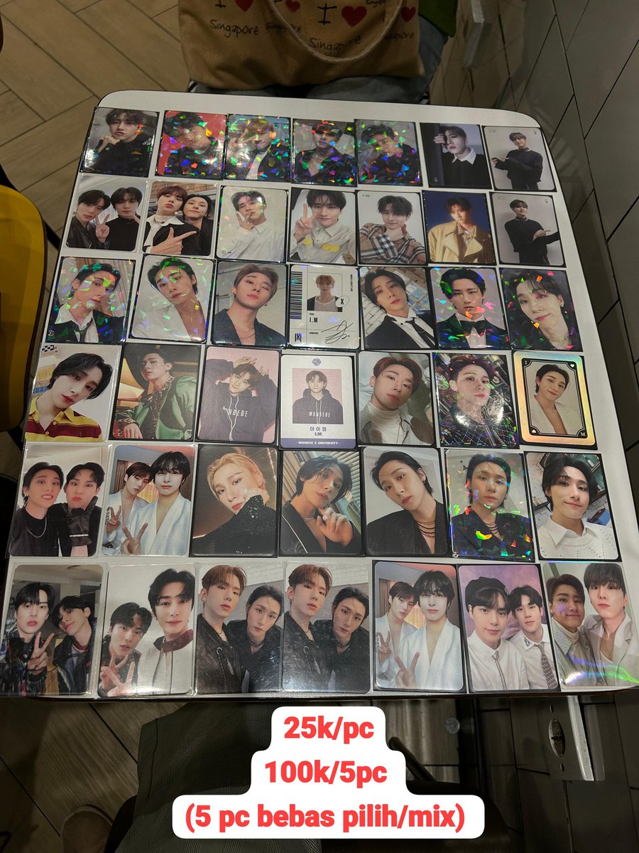 borntotagonX's tweet photo. 📢 MONBEBE

WTS MONSTA X PHOTOCARDS 

PRICE ON PICT 
ALL PC'S GOOD CONDITION

🎀 untuk pc yang 25k boleh mix dari pict mana aja ya 🎀

t ; wts wtb pc indo murah monsta x monbebe shownu minhyuk kihyun hyungwon jooheon i.m changkyun shownu ina https://t.co/Uf4mDj6Fqo