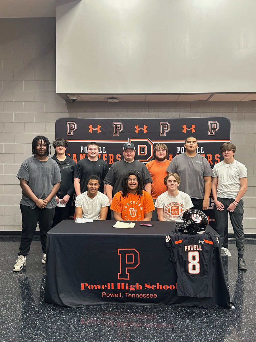 Congratulations to <a href="/Nikko_000/">Nikko McDonald</a> on his signing with <a href="/TusculumFB/">Tusculum Football</a> We can’t wait to see all that you accomplish! #WelcomeToTheJungle