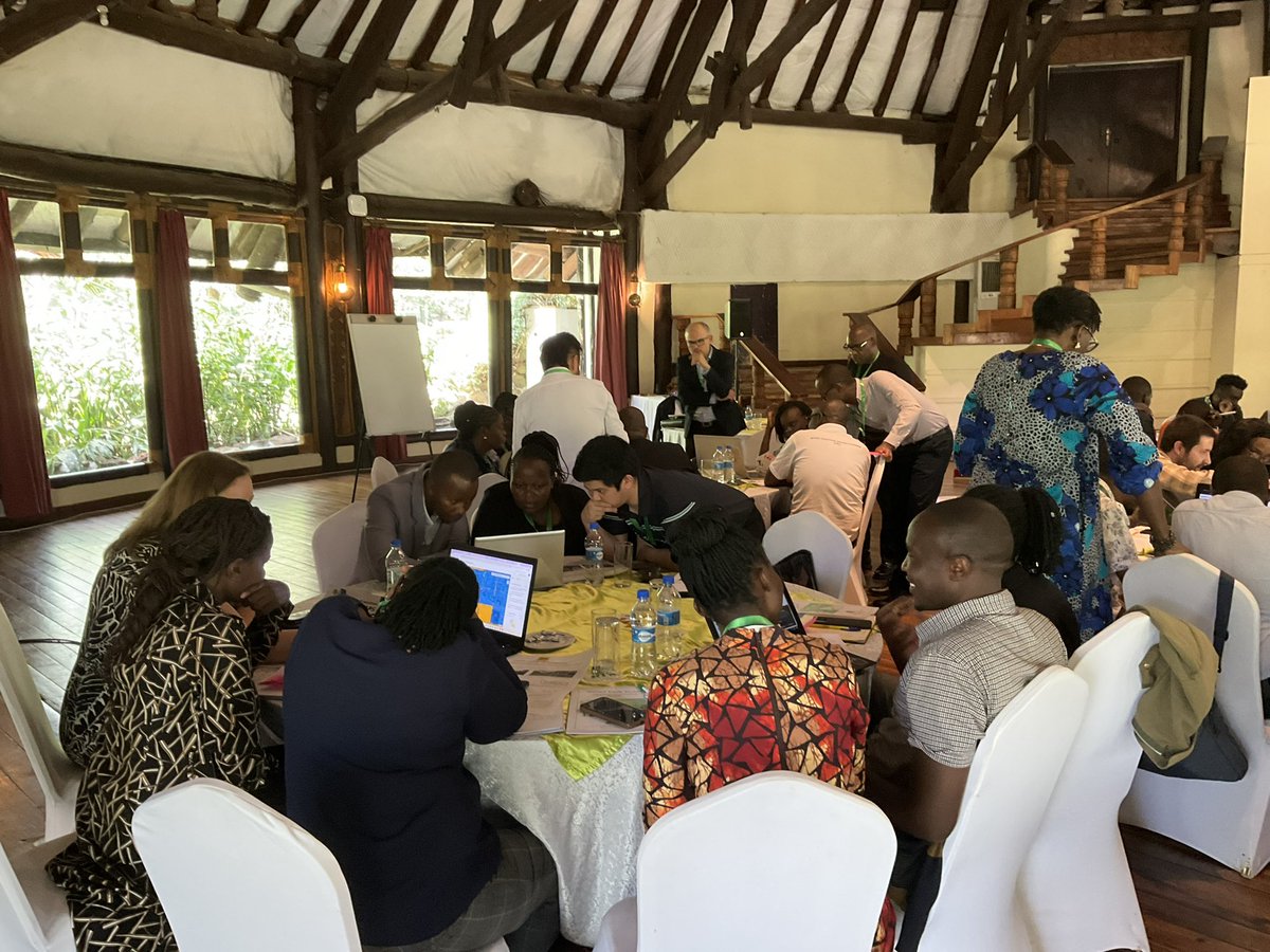 A very insightful day working with stakeholders in Nairobi to validate models on deprivation, irregular layouts, and areas of small dense structures in an initial version of the Data Ecosystem web platform #communitymapping