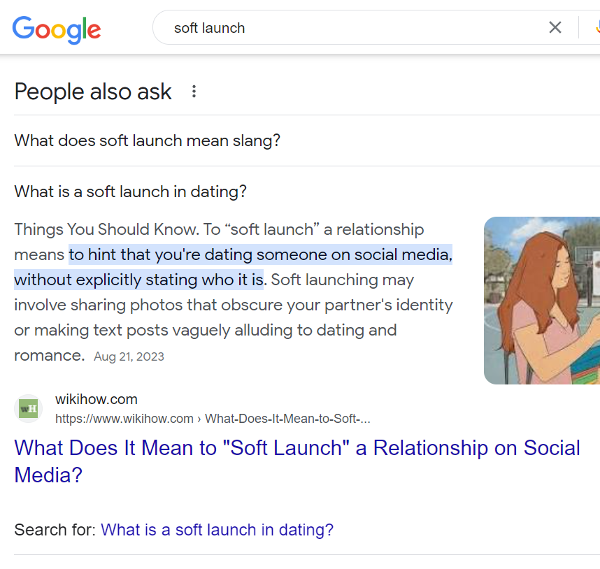 if you arent sure if it is possible to soft launch another person's relationship on social media then worry not because cindy says that yes it is possible