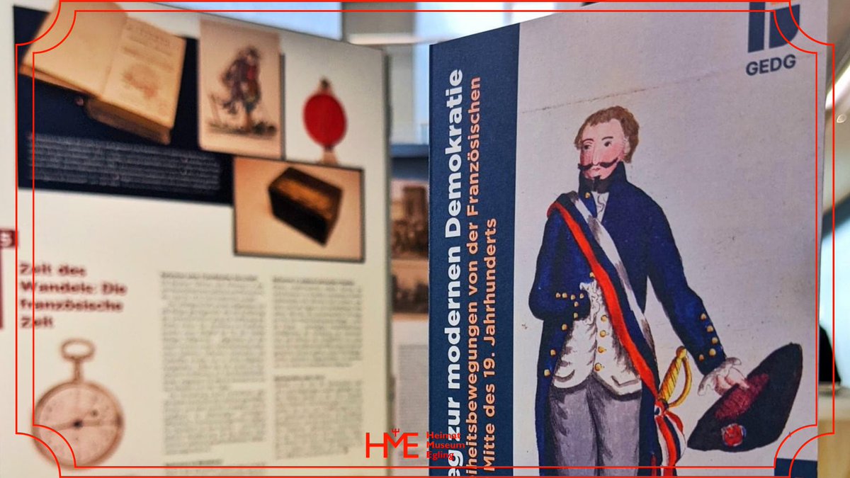 Am 25.2. um 14 Uhr eröffnen wir die Wanderausstellung „Auf dem Weg zur modernen Demokratie“ der <a href="/GEDG_Weimar/">GEDG</a> bei uns im #HeimatmuseumEgling!  

Wir freuen uns auf euch! 

Bildnachweis: GEDG, Foto: Alexander Maser

#Museum #keinRembrandt #Demokratiegeschichte