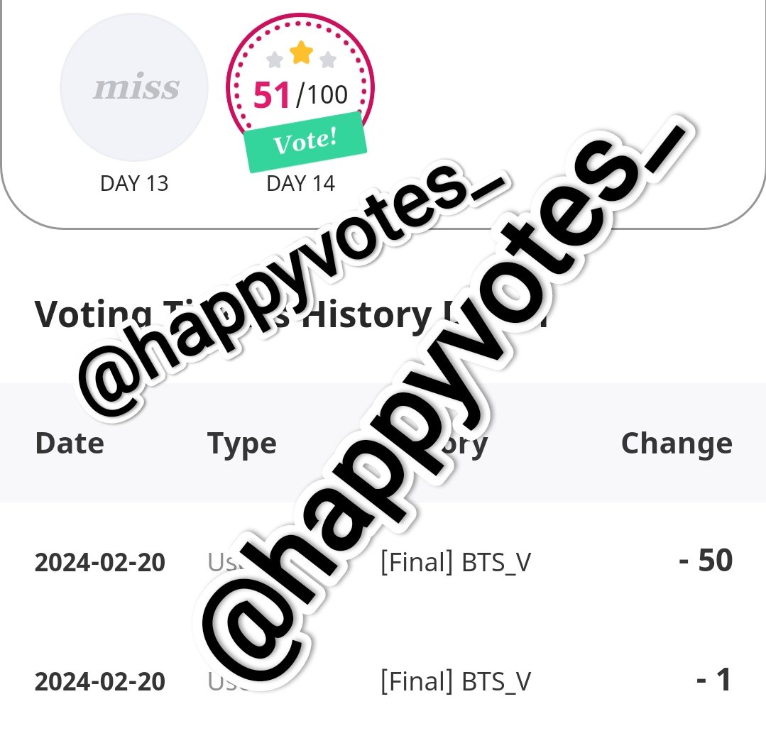 happyvotes_'s tweet photo. Selamat BTS V
telah memenangkan polling
TOP TEN AWARDS
dan mendapatkan 51 free Votes
#happygiveaway #toptenaward #tta #BTS #V https://t.co/vSiJzPxoFN