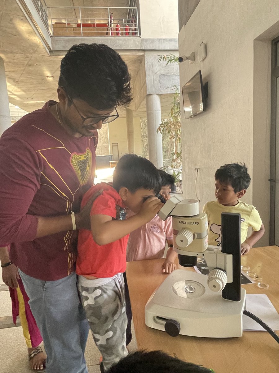 Rashmi Priya (@_priya_r) on Twitter photo What a beautiful sight - children with Microscopes, curiosity in their eyes learning the wonders of Developmental Biology! Terrific outreach event organised by <a href="/InSDB_79/">Indian Society of Developmental Biologists</a> and fantastic students at <a href="/NCBS_Bangalore/">National Centre for Biological Sciences</a>. Great start to InSDB 2024! What a beautiful sight - children with Microscopes, curiosity in their eyes learning the wonders of Developmental Biology! Terrific outreach event organised by <a href="/InSDB_79/">Indian Society of Developmental Biologists</a> and fantastic students at <a href="/NCBS_Bangalore/">National Centre for Biological Sciences</a>. Great start to InSDB 2024!